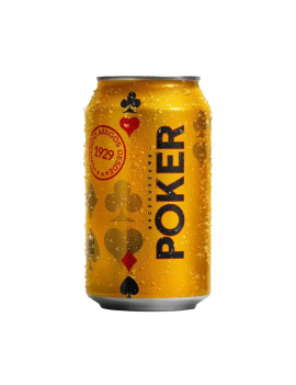 Cerveza Poker lata 330ML