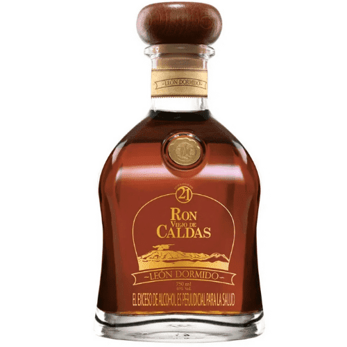 Ron Caldas 21 años Leon Dormido 750ML