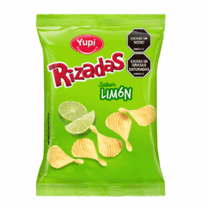 Papas rizadas de Limon Familiar