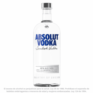 Vodka Absolut 1000ml