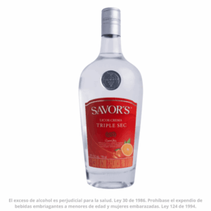 Licor De Crema Triple Sec Savors 750 ml