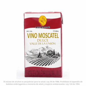 Vino Tinto Moscatel Dulce 1000 ml