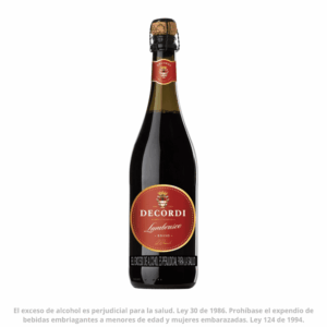 Vino Tinto Lambrusco Decordi Rosso 750 ml