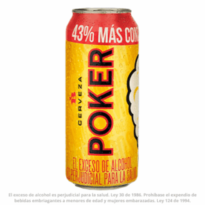 Cerveza Poker Laton 473ML