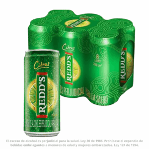 Cerveza Redds Lata SIXPACK