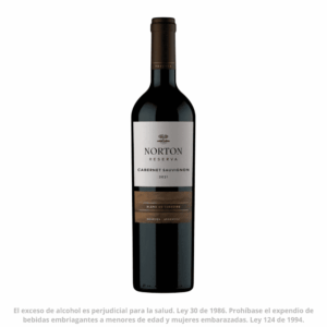 Vino Tinto Cabernet Reserva Norton 750 ml