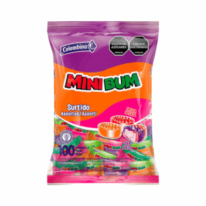 MINI BUM SURTIDO X 100 UND