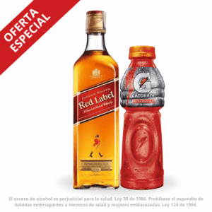 Whisky Johnnie Walker Red Label 700 + 1 Gatorade