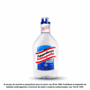Aguardiente Antioqueño Sin Azúcar Azul 375ml