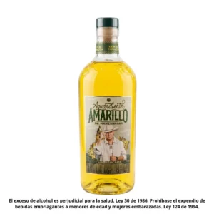 Aguardiente Amarillo de Manzanares Yeison Jimenez x 750ml