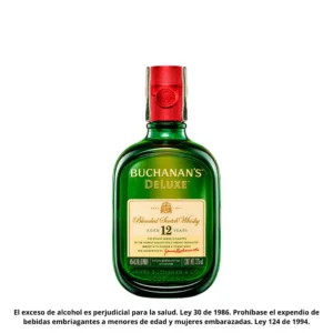Whisky Buchanan's Deluxe 12Años 375ML
